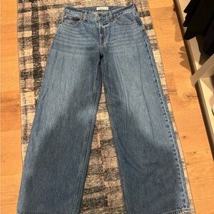 Abercrombie & Fitch Ultra Loose Low Rise Jeans